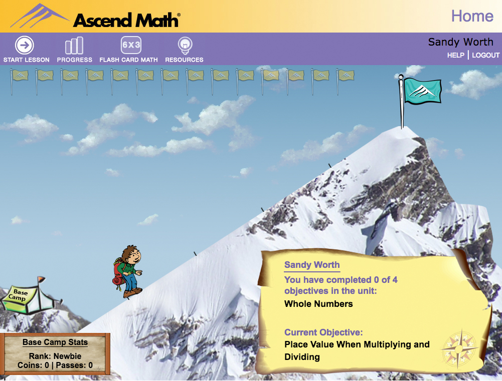Student Home Page