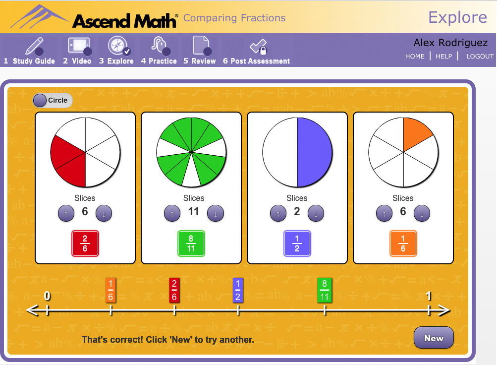 Examine Ascend Math’s award-winning content.