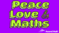 Peace Love Math