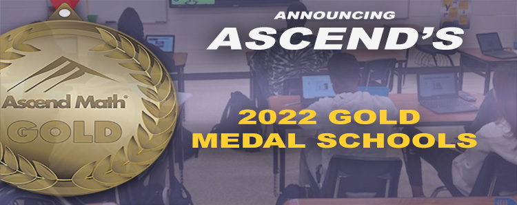 Ascend Math Gold Medal 2022